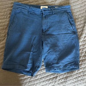 GoodFellow men’s shorts navy blue pattern - size 30